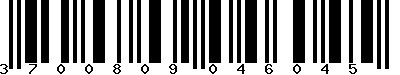 EAN-13 : 3700809046045