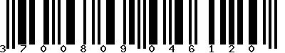 EAN-13 : 3700809046120
