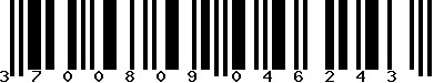 EAN-13 : 3700809046243