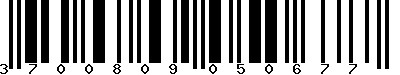 EAN-13 : 3700809050677