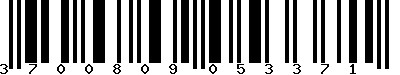 EAN-13 : 3700809053371