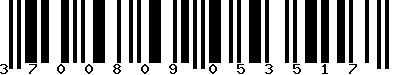 EAN-13 : 3700809053517