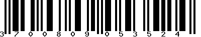 EAN-13 : 3700809053524
