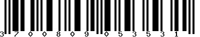 EAN-13 : 3700809053531