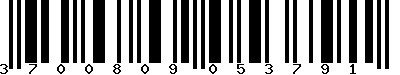 EAN-13 : 3700809053791