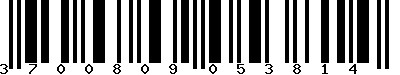 EAN-13 : 3700809053814