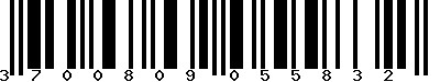 EAN-13 : 3700809055832
