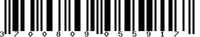 EAN-13 : 3700809055917