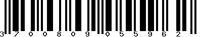 EAN-13 : 3700809055962