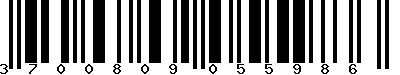EAN-13 : 3700809055986