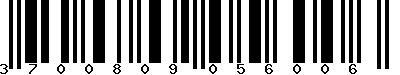 EAN-13 : 3700809056006
