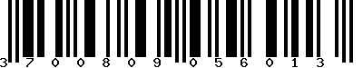 EAN-13 : 3700809056013