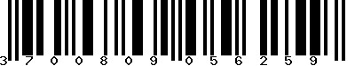 EAN-13 : 3700809056259