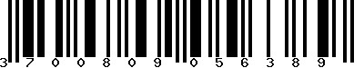 EAN-13 : 3700809056389