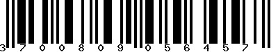 EAN-13 : 3700809056457