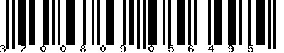 EAN-13 : 3700809056495
