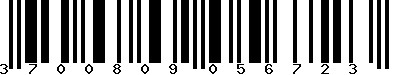 EAN-13 : 3700809056723
