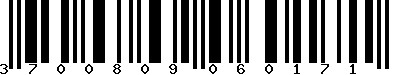 EAN-13 : 3700809060171