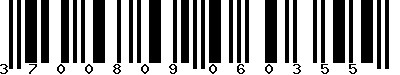 EAN-13 : 3700809060355
