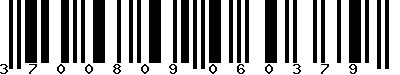 EAN-13 : 3700809060379