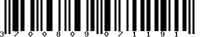 EAN-13 : 3700809071191