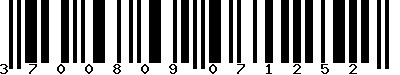 EAN-13 : 3700809071252