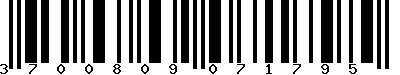 EAN-13 : 3700809071795