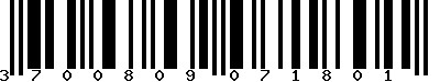 EAN-13 : 3700809071801