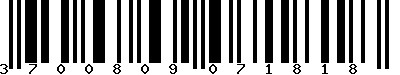 EAN-13 : 3700809071818
