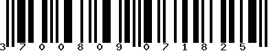 EAN-13 : 3700809071825
