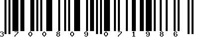 EAN-13 : 3700809071986