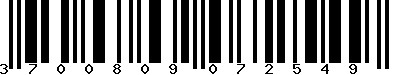 EAN-13 : 3700809072549