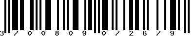 EAN-13 : 3700809072679