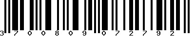 EAN-13 : 3700809072792