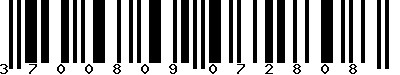 EAN-13 : 3700809072808