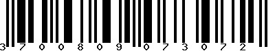 EAN-13 : 3700809073072