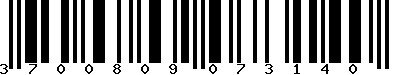 EAN-13 : 3700809073140
