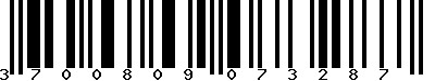 EAN-13 : 3700809073287
