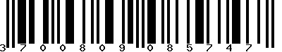 EAN-13 : 3700809085747