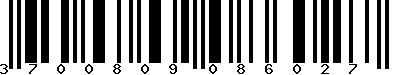 EAN-13 : 3700809086027
