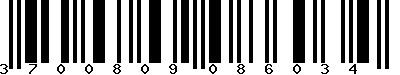 EAN-13 : 3700809086034