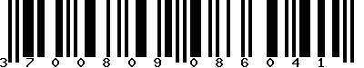 EAN-13 : 3700809086041