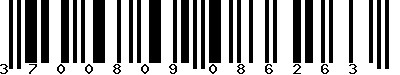 EAN-13 : 3700809086263
