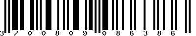 EAN-13 : 3700809086386