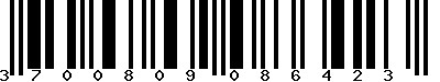 EAN-13 : 3700809086423