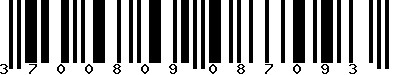 EAN-13 : 3700809087093