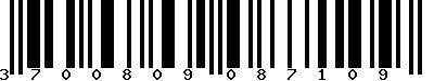 EAN-13 : 3700809087109