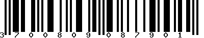 EAN-13 : 3700809087901