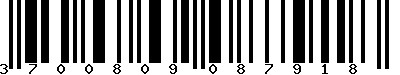 EAN-13 : 3700809087918