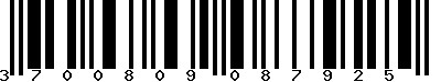 EAN-13 : 3700809087925